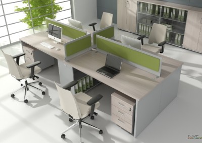 Finmeb meble pracownicze Invest Plate 6